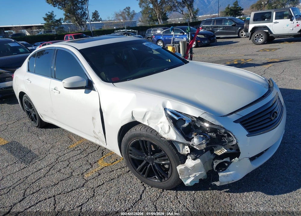 2012 INFINITI G37 JOURNEY VIN: JN1CV6AP1CM625309