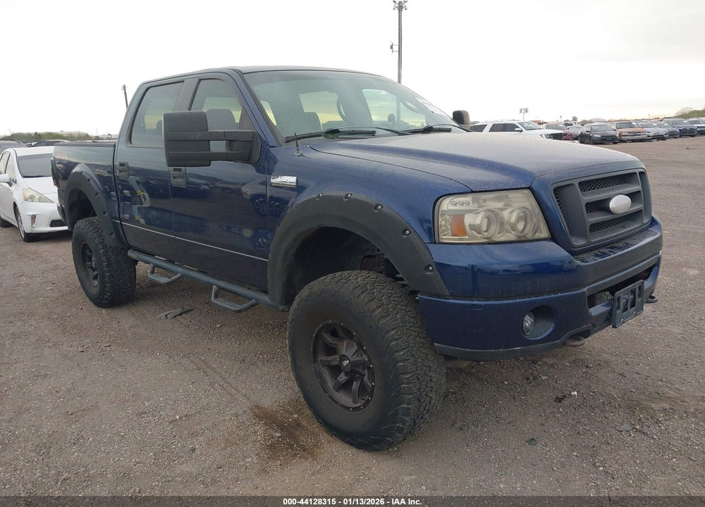 2008 FORD F150 SUPERCREW VIN: 1FTPW14V08FA78716