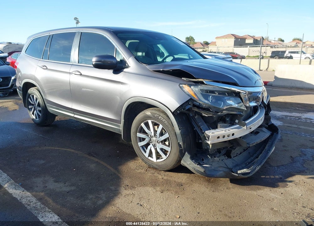 2021 HONDA PILOT EX VIN: 5FNYF5H30MB021466