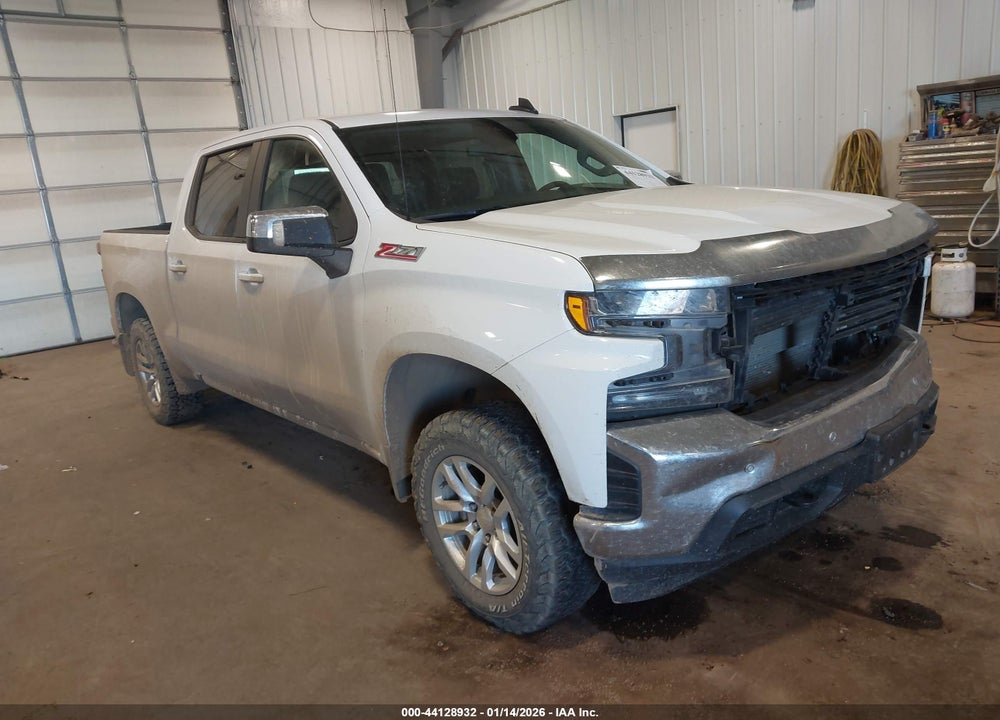2021 CHEVROLET SILVERADO 1500 4WD  SHORT BED LT VIN: 1GCUYDED3MZ218805
