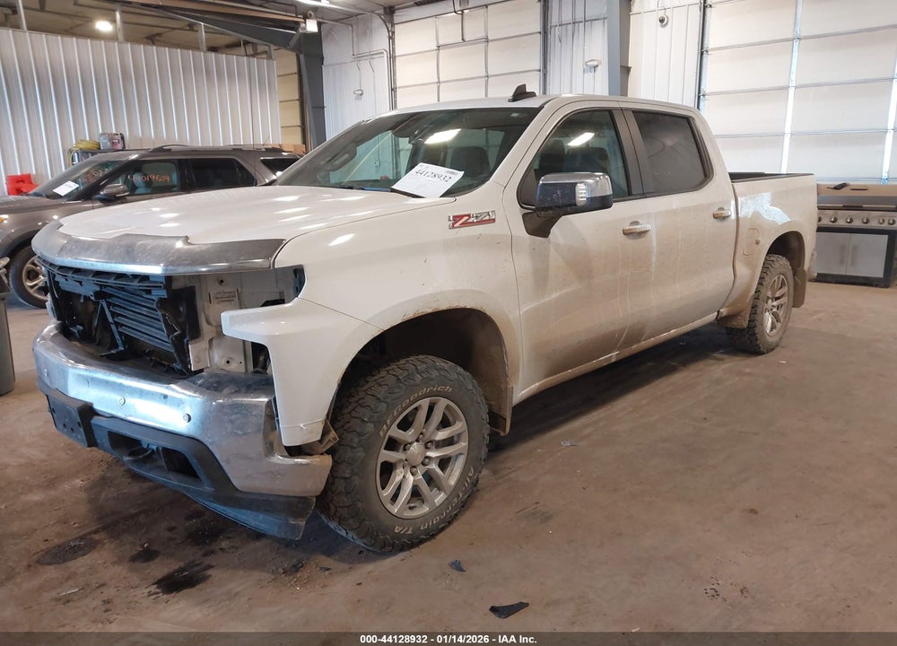 2021 CHEVROLET SILVERADO 1500 4WD  SHORT BED LT VIN: 1GCUYDED3MZ218805