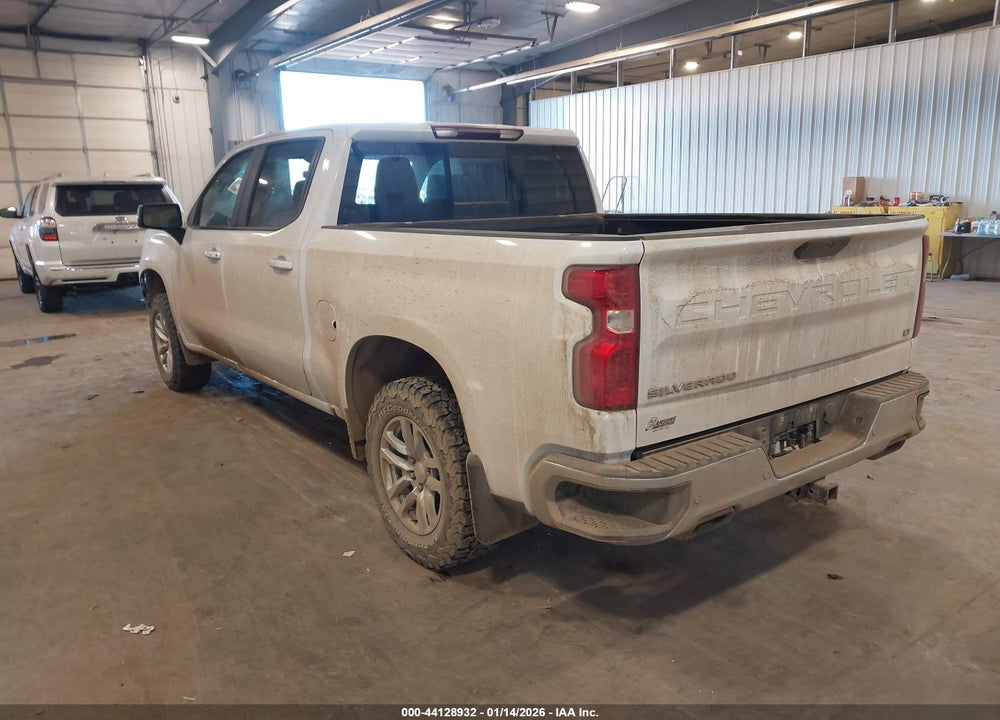 2021 CHEVROLET SILVERADO 1500 4WD  SHORT BED LT VIN: 1GCUYDED3MZ218805