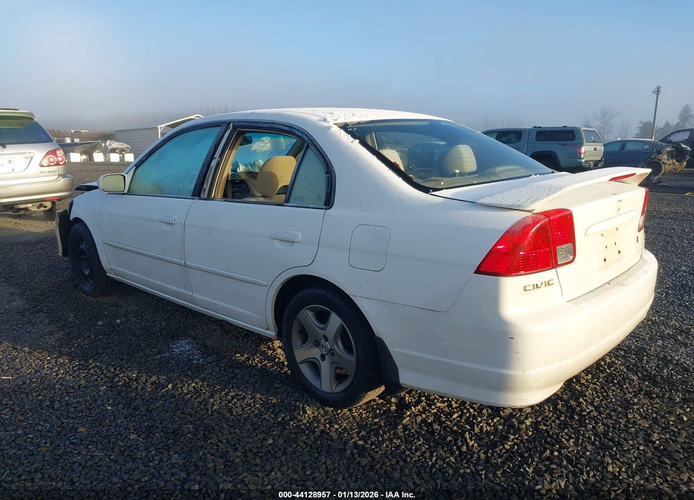 2004 HONDA CIVIC EX VIN: 2HGES25744H543601
