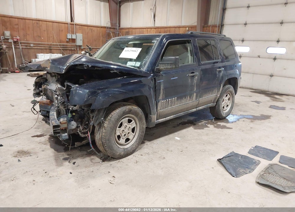 2016 JEEP PATRIOT SPORT VIN: 1C4NJRBB1GD772841