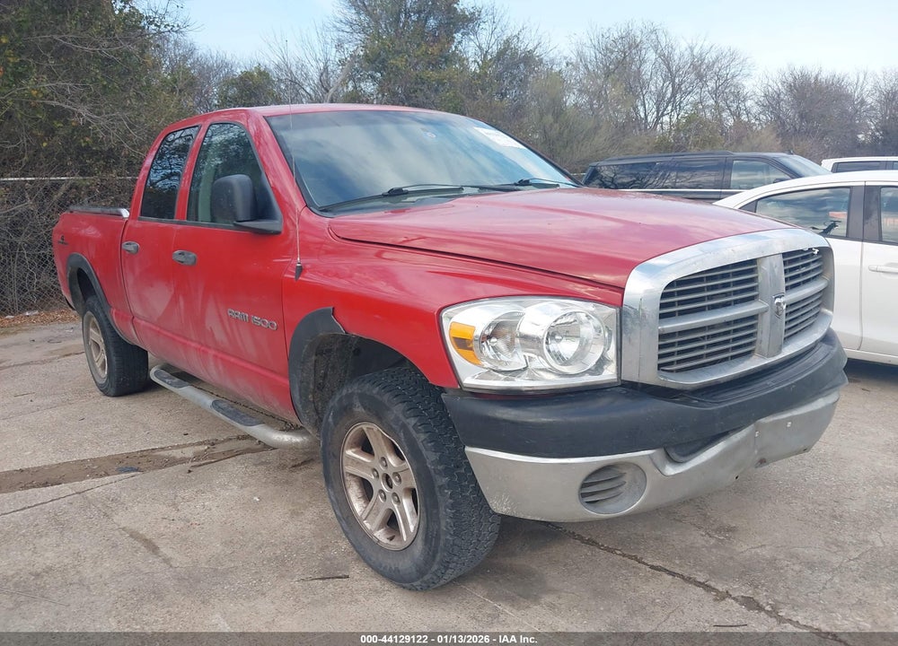 2007 DODGE RAM 1500 SLT/TRX4 OFF ROAD/SPORT VIN: 1D7HU18207S236879