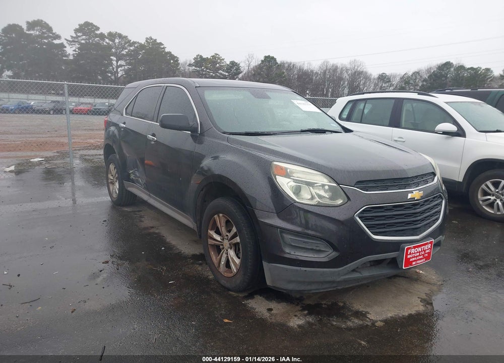 2016 CHEVROLET EQUINOX LS VIN: 2GNALBEK8G6120512