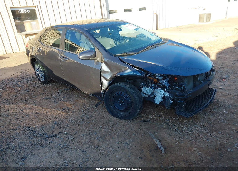 2019 TOYOTA COROLLA LE VIN: 2T1BURHE5KC151880