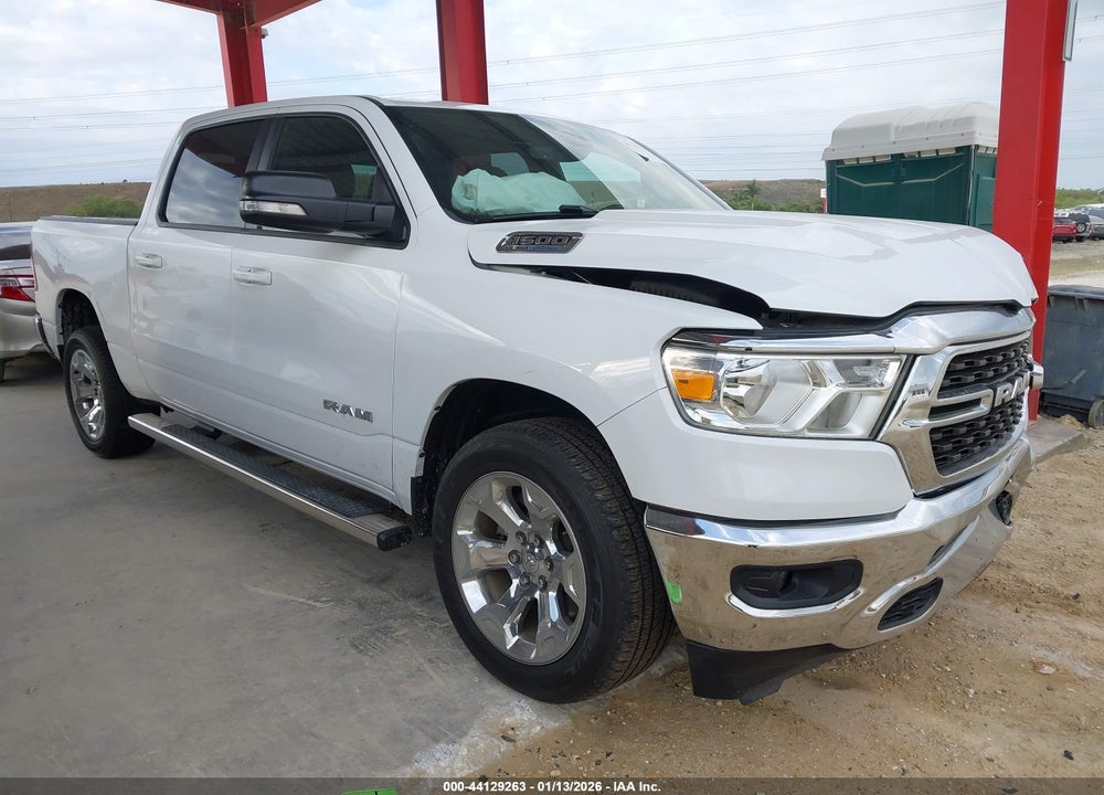 2022 RAM 1500 BIG HORN  4X4 5'7 BOX VIN: 1C6SRFFT3NN401885