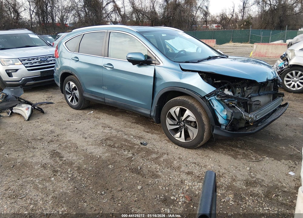 2016 HONDA CR-V TOURING VIN: 5J6RM4H90GL065035