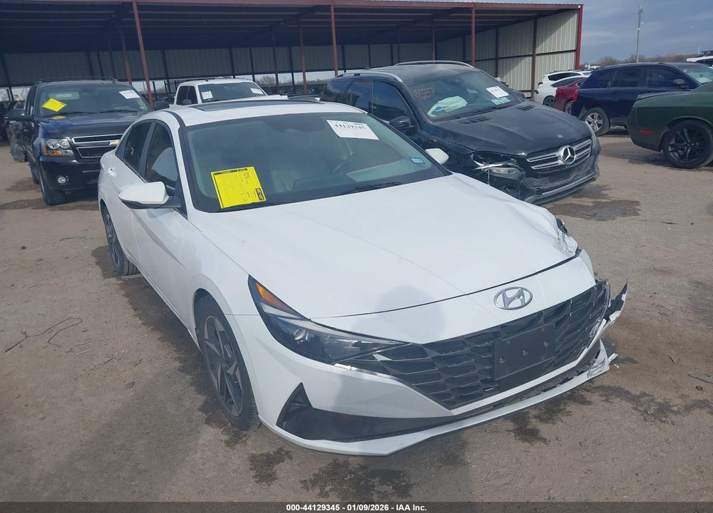 2022 HYUNDAI ELANTRA LIMITED VIN: 5NPLP4AG4NH068498