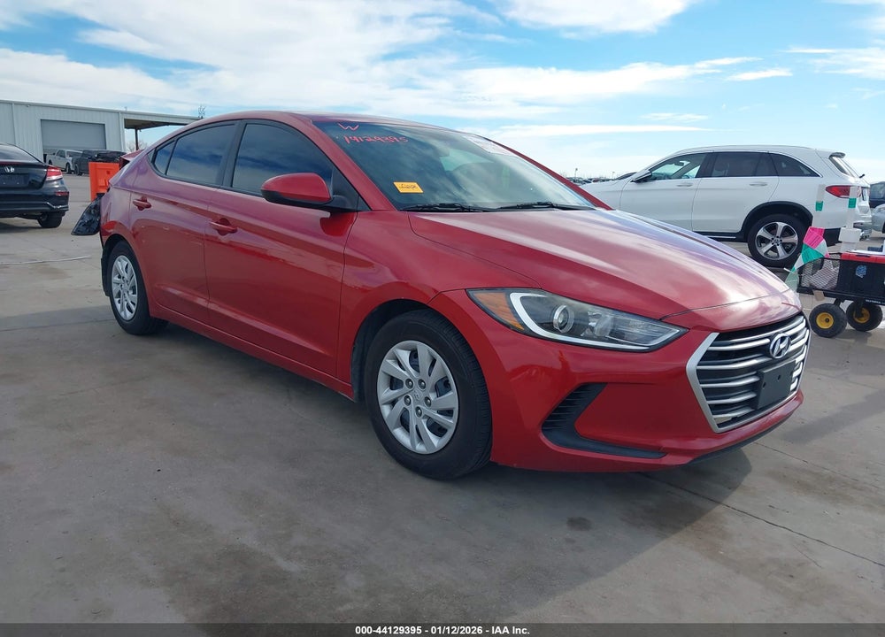 2017 HYUNDAI ELANTRA SE VIN: 5NPD74LF2HH178477