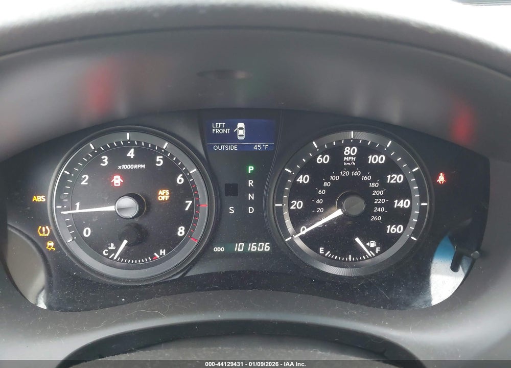 2009 LEXUS ES 350 VIN: JTHBJ46G692325592