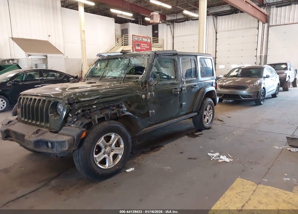 2021 JEEP WRANGLER UNLIMITED SPORT S 4X4 VIN: 1C4HJXDM6MW759874