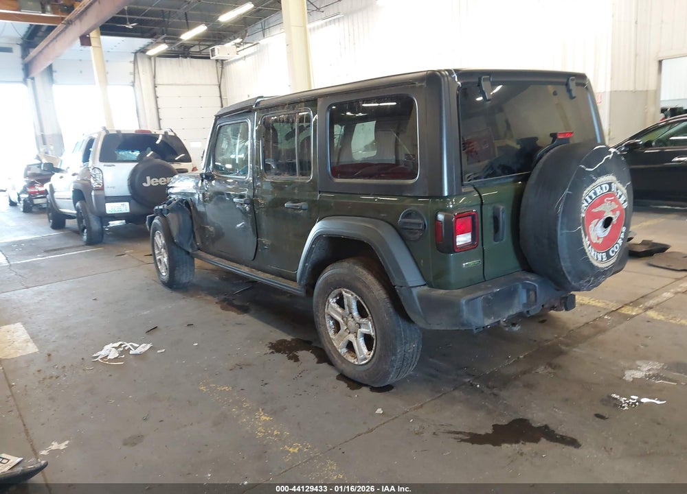 2021 JEEP WRANGLER UNLIMITED SPORT S 4X4 VIN: 1C4HJXDM6MW759874