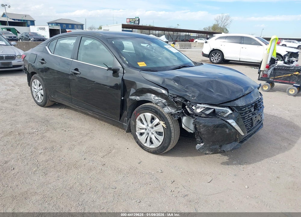 2025 NISSAN SENTRA S VIN: 3N1AB8BV1SY366678