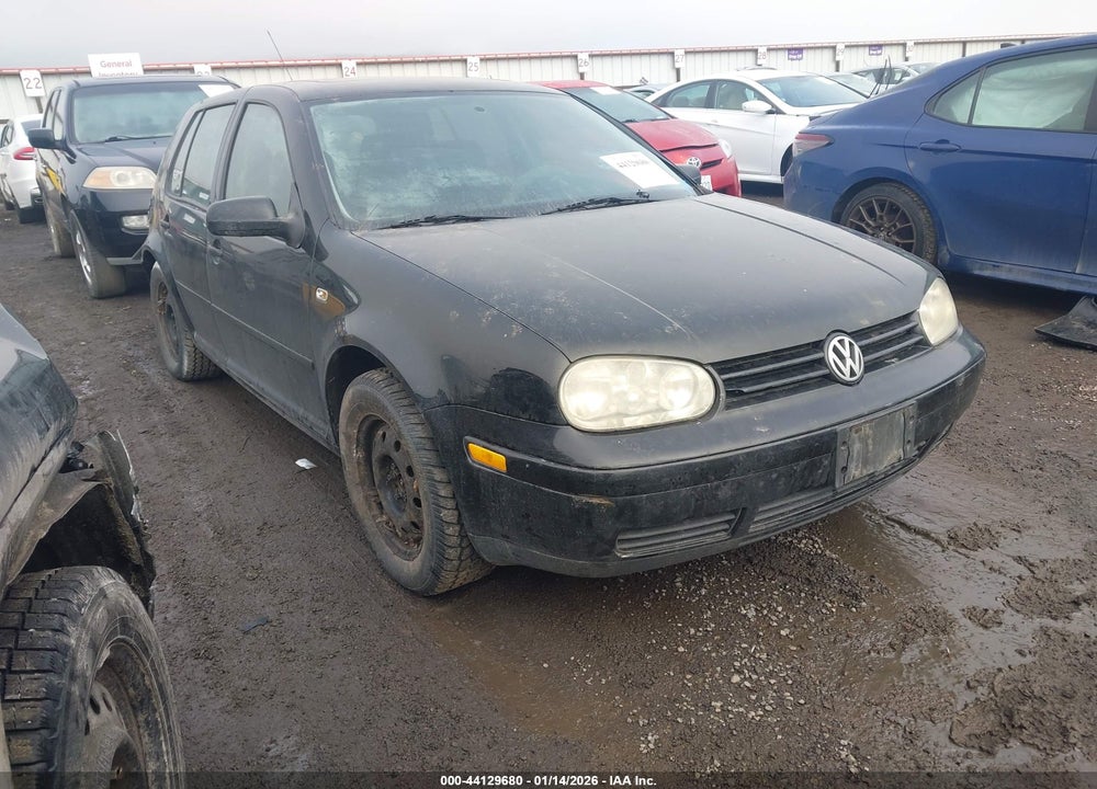 2001 VOLKSWAGEN GOLF GLS VIN: 9BWGS21J814027183