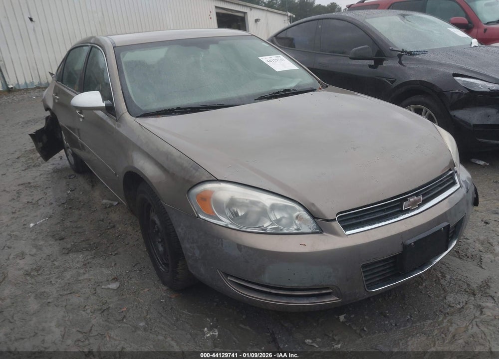 2007 CHEVROLET IMPALA LS VIN: 2G1WB58K579370201