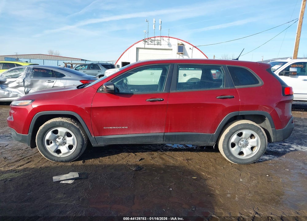 2016 JEEP CHEROKEE SPORT VIN: 1C4PJMAB7GW251429