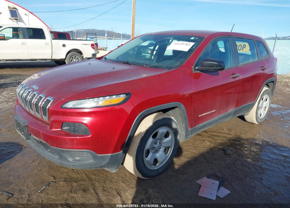2016 JEEP CHEROKEE SPORT VIN: 1C4PJMAB7GW251429