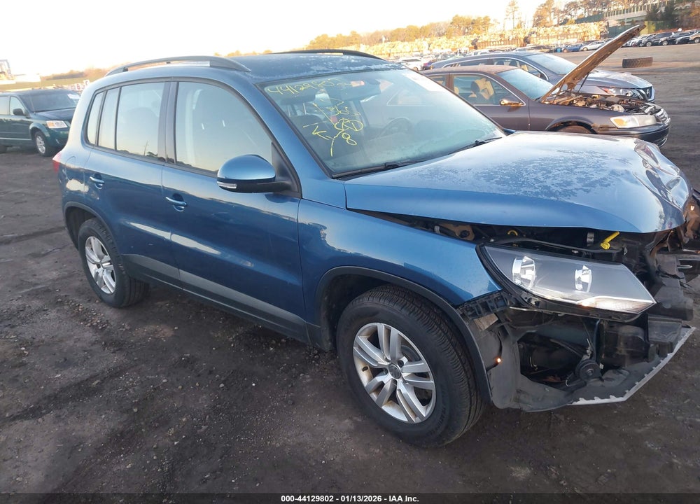 2017 VOLKSWAGEN TIGUAN S/LIMITED VIN: WVGBV7AX7HW509716