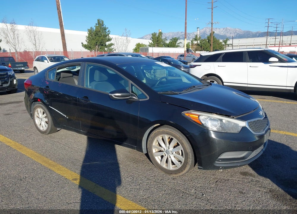 2016 KIA FORTE LX VIN: KNAFX4A63G5527265