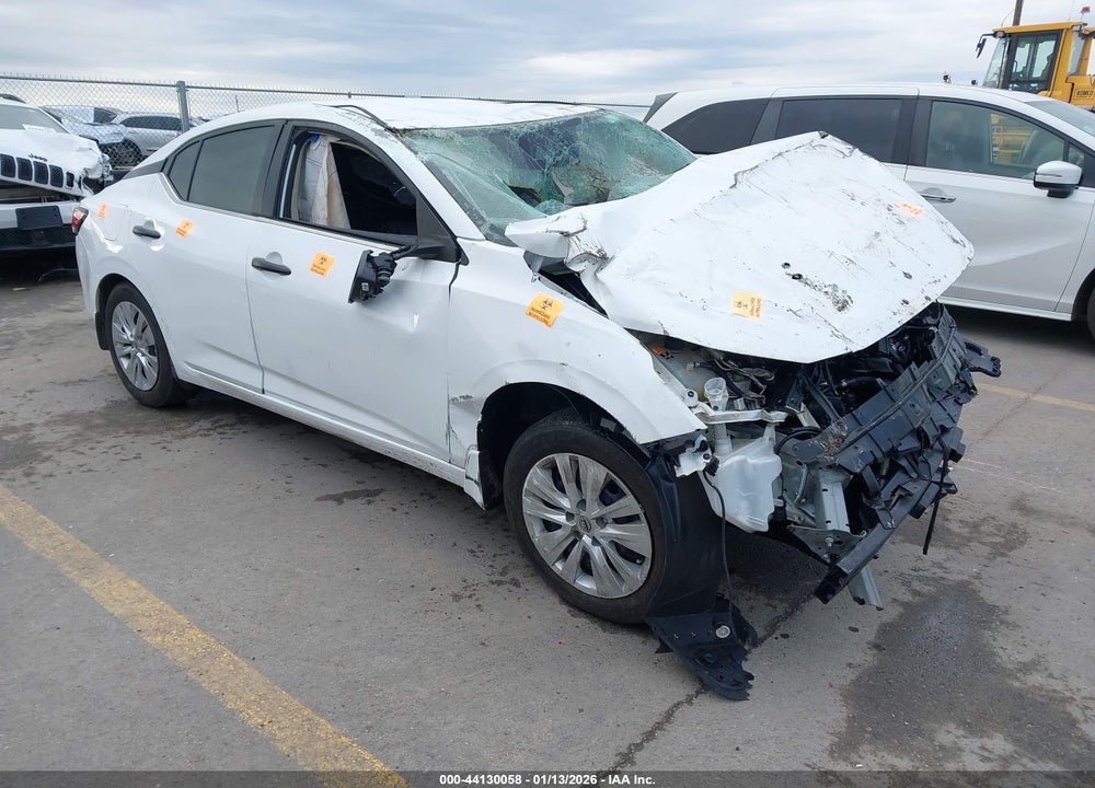 2025 NISSAN SENTRA S VIN: 3N1AB8BV9SY348431