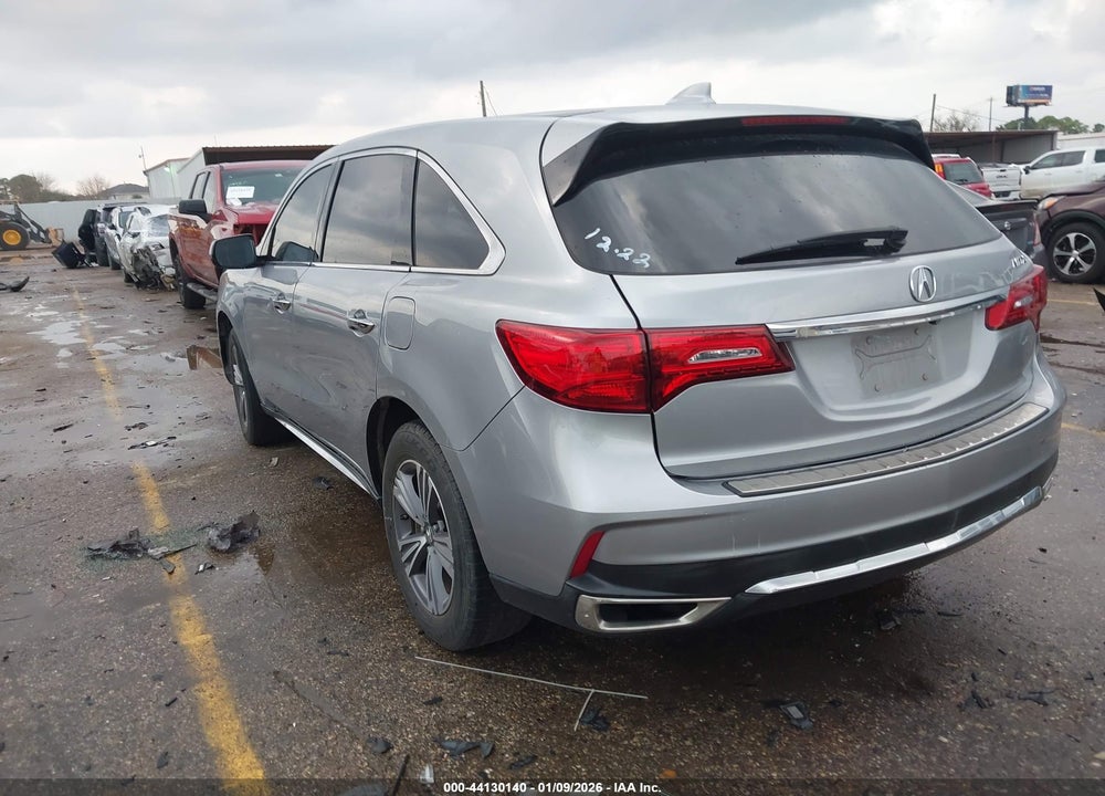 2019 ACURA MDX STANDARD VIN: 5J8YD3H3XKL010061