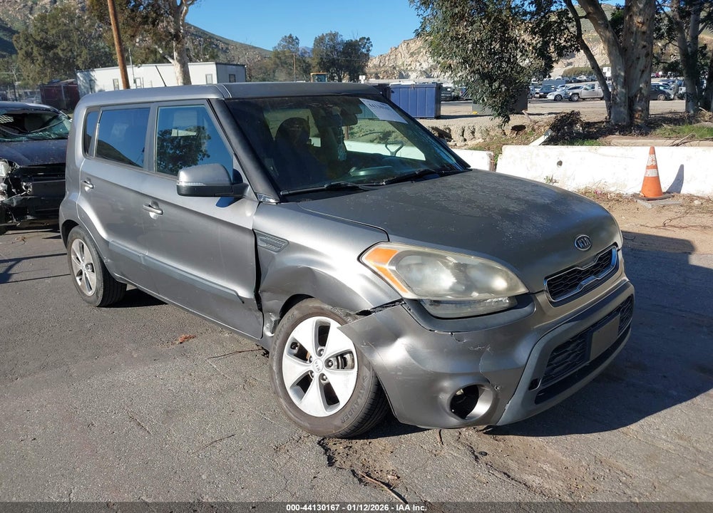 2012 KIA SOUL + VIN: KNDJT2A60C7362657