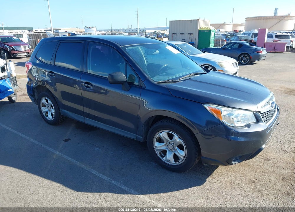 2016 SUBARU FORESTER 2.5I VIN: JF2SJAAC1GH478560