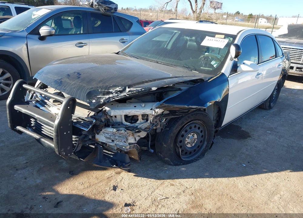 2008 CHEVROLET IMPALA POLICE VIN: 2G1WS583681339189