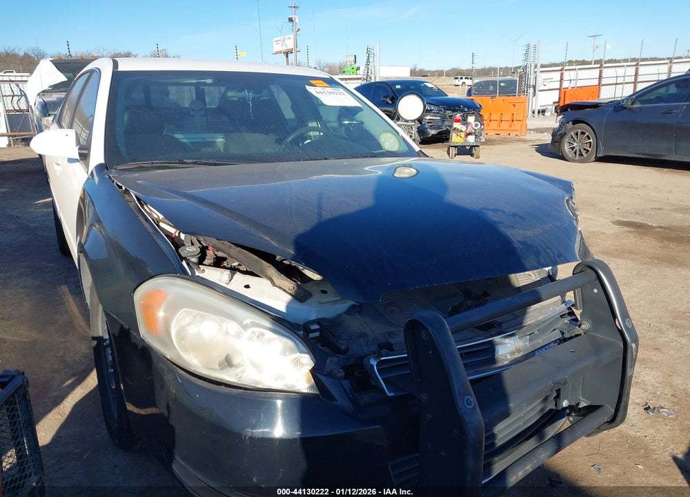 2008 CHEVROLET IMPALA POLICE VIN: 2G1WS583681339189