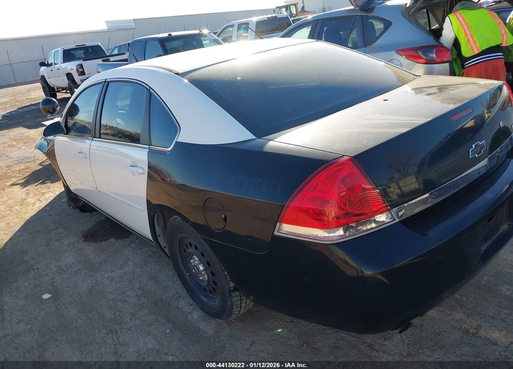 2008 CHEVROLET IMPALA POLICE VIN: 2G1WS583681339189
