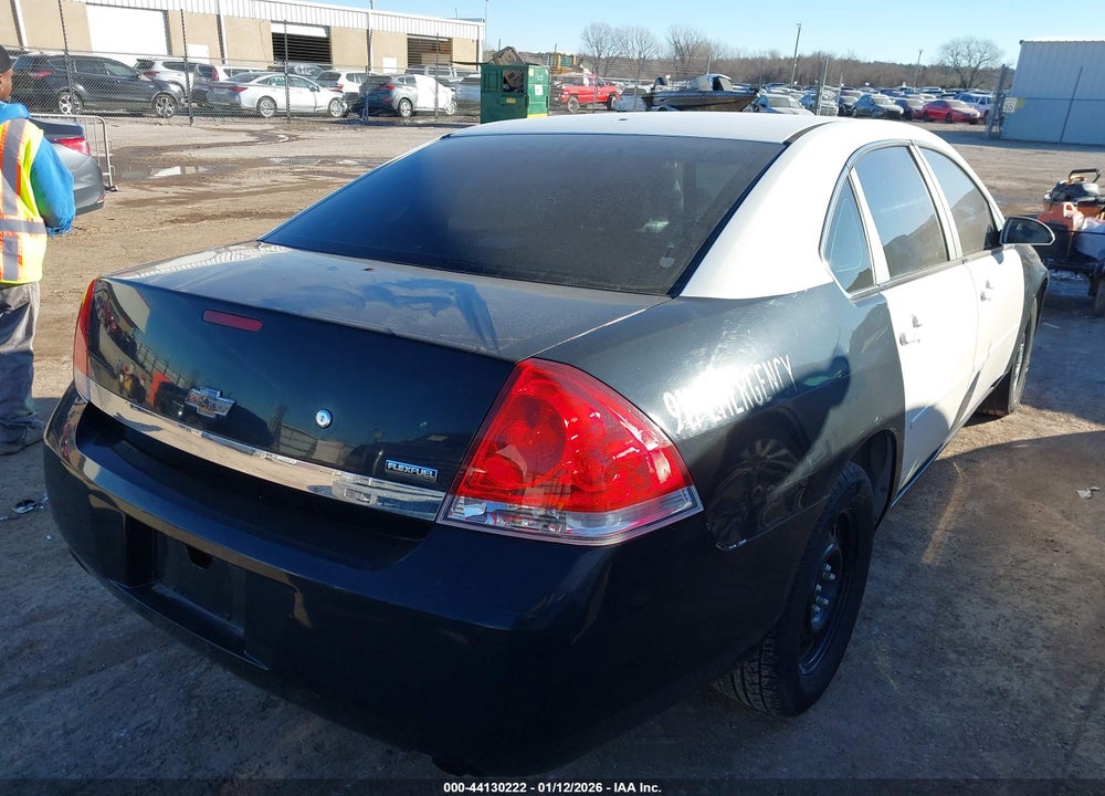2008 CHEVROLET IMPALA POLICE VIN: 2G1WS583681339189