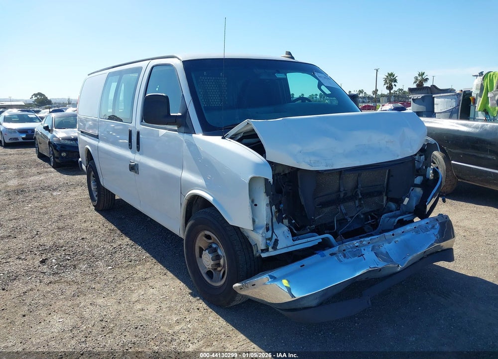 2019 CHEVROLET EXPRESS 2500 WORK VAN VIN: 1GCWGAFG3K1357671