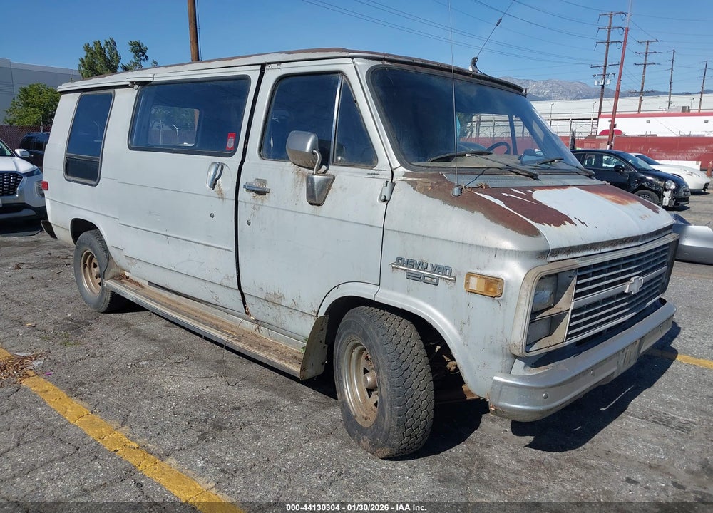 1983 CHEVROLET G20 VIN: 2GCEG25H7D4147405