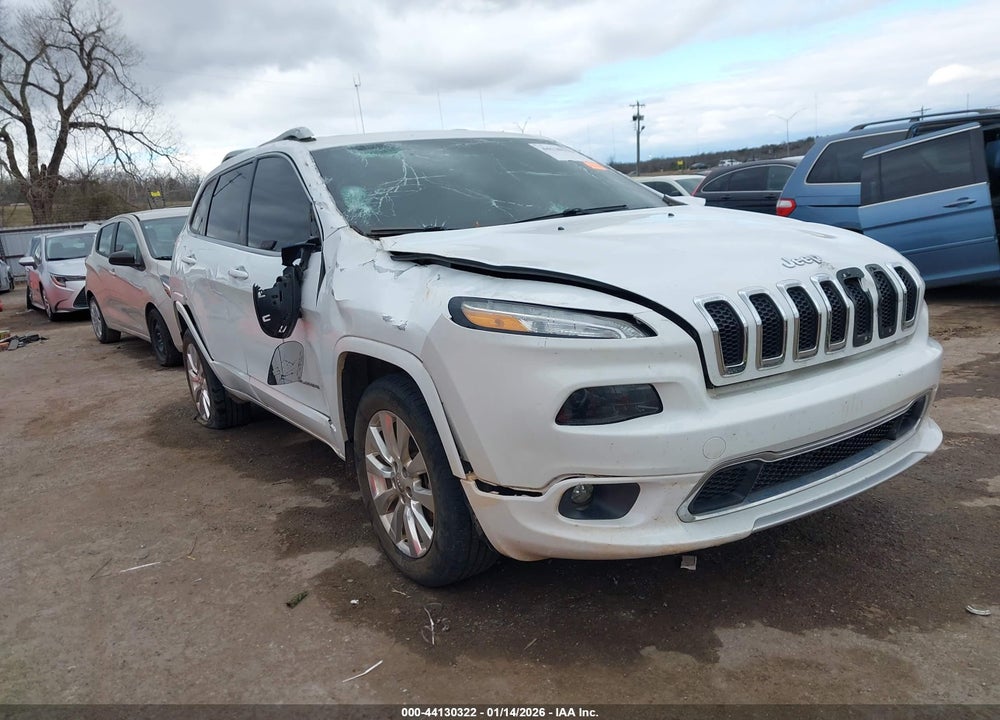 2017 JEEP CHEROKEE OVERLAND 4X4 VIN: 1C4PJMJS9HW546727