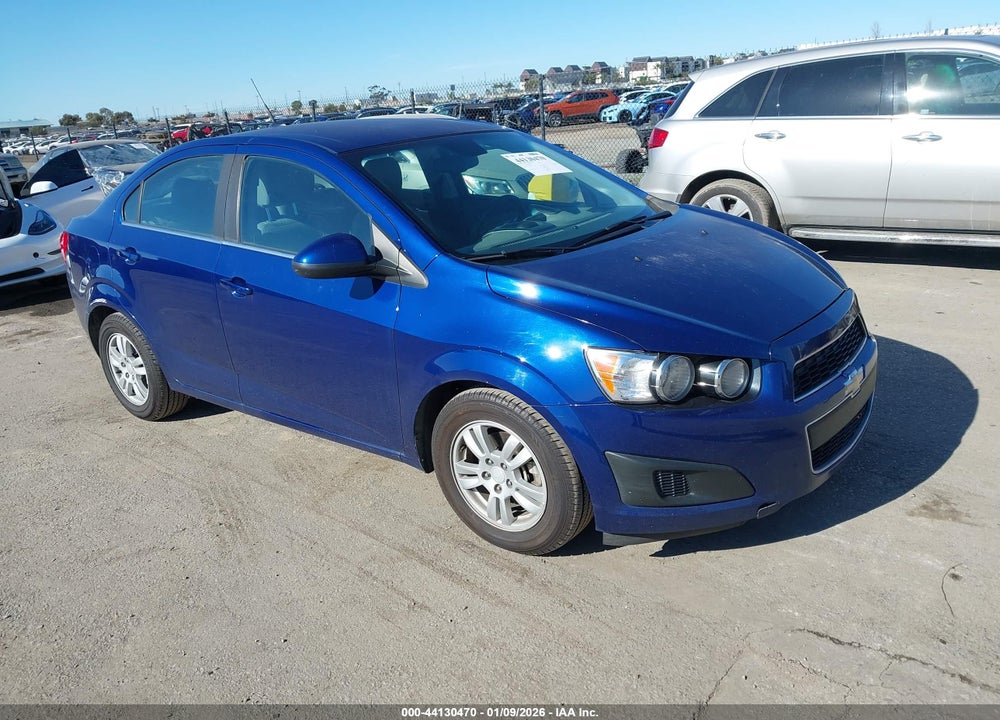 2013 CHEVROLET SONIC LT AUTO VIN: 1G1JC5SB7D4103804