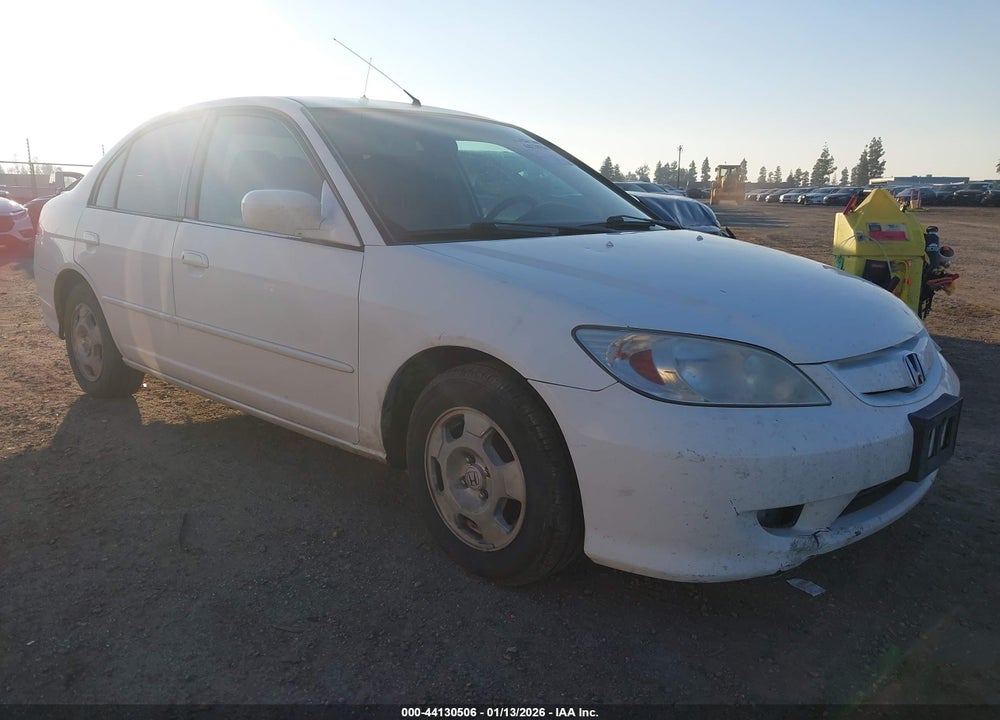 2005 HONDA CIVIC HYBRID VIN: JHMES96675S018182