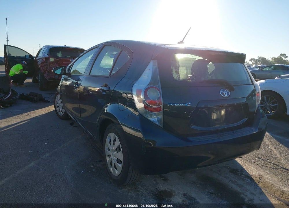 2012 TOYOTA PRIUS C TWO VIN: JTDKDTB3XC1017635