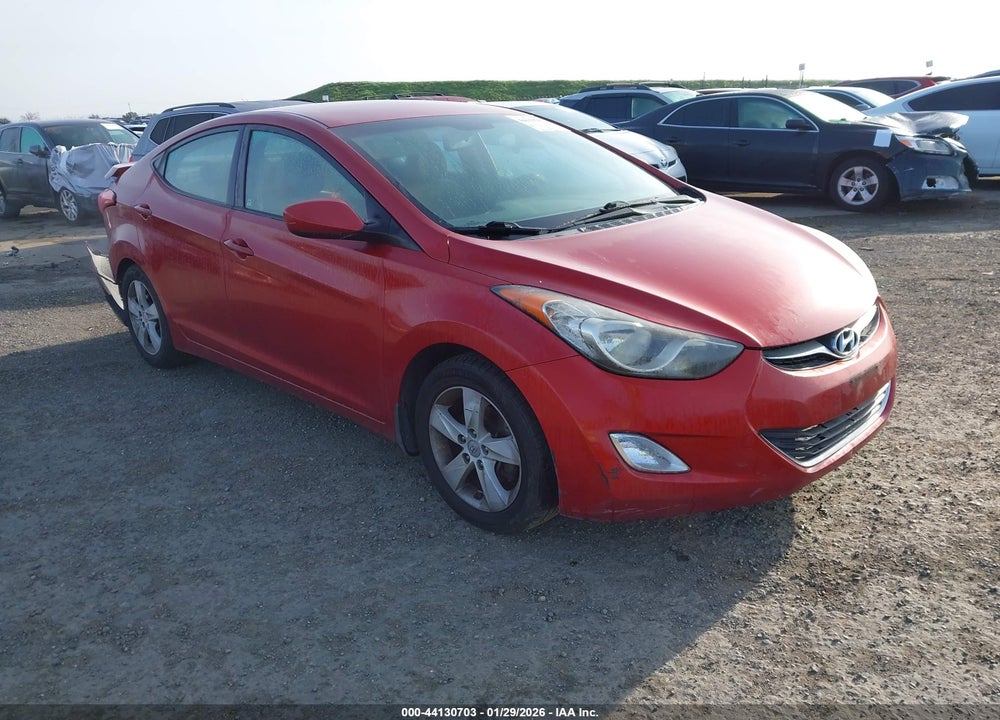 2013 HYUNDAI ELANTRA GLS VIN: KMHDH4AE5DU754436