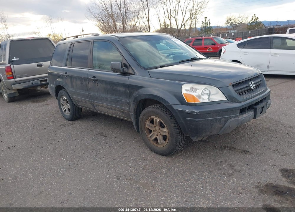 2004 HONDA PILOT EXL VIN: 2HKYF185X4H580602