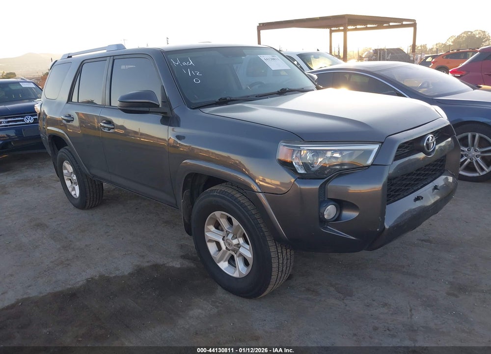 2016 TOYOTA 4RUNNER SR5 VIN: JTEBU5JR3G5283042
