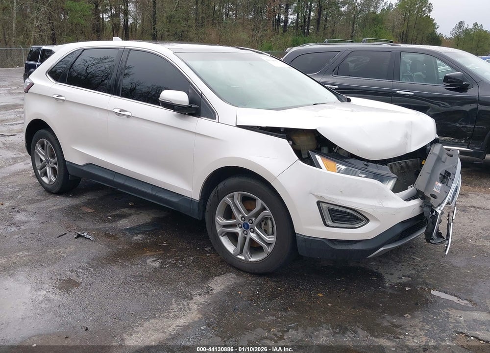 2017 FORD EDGE TITANIUM VIN: 2FMPK4K88HBC55942