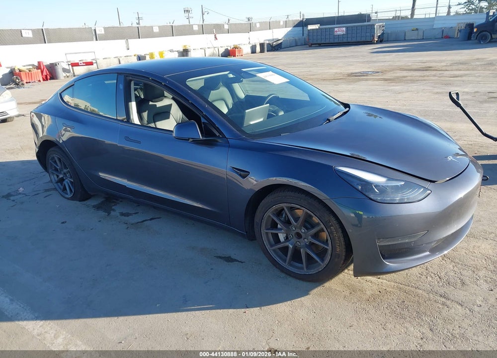 2022 TESLA MODEL 3 REAR-WHEEL DRIVE VIN: 5YJ3E1EA3NF349488