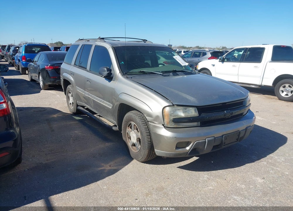 2002 CHEVROLET TRAILBLAZER LT VIN: 1GNDS13SX22422029