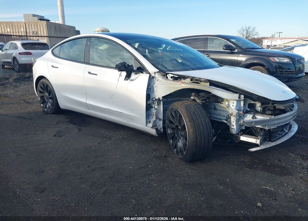 2022 TESLA MODEL 3 PERFORMANCE DUAL MOTOR ALL-WHEEL DRIVE VIN: 5YJ3E1EC9NF230412
