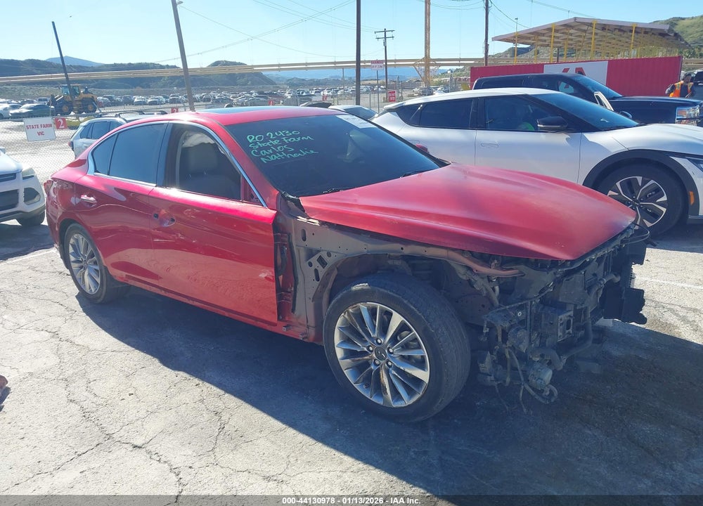 2021 INFINITI Q50 LUXE VIN: JN1EV7BP9MM701017
