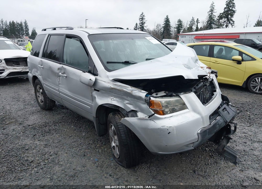 2006 HONDA PILOT EX-L VIN: 5FNYF28786B047737