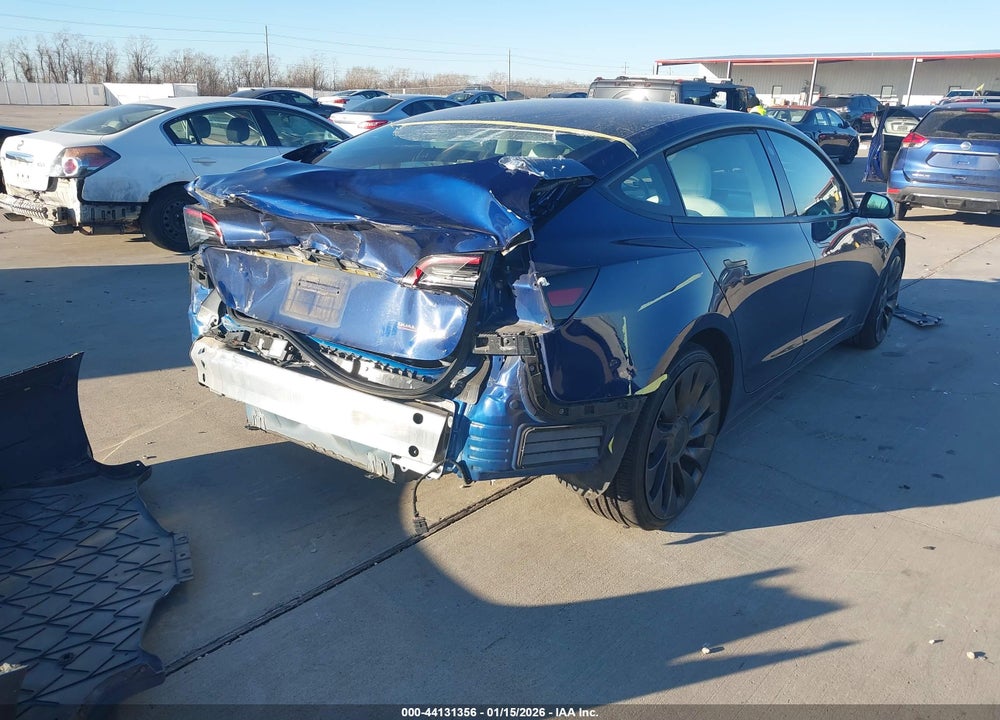 2021 TESLA MODEL 3 PERFORMANCE DUAL MOTOR ALL-WHEEL DRIVE VIN: 5YJ3E1EC3MF991919