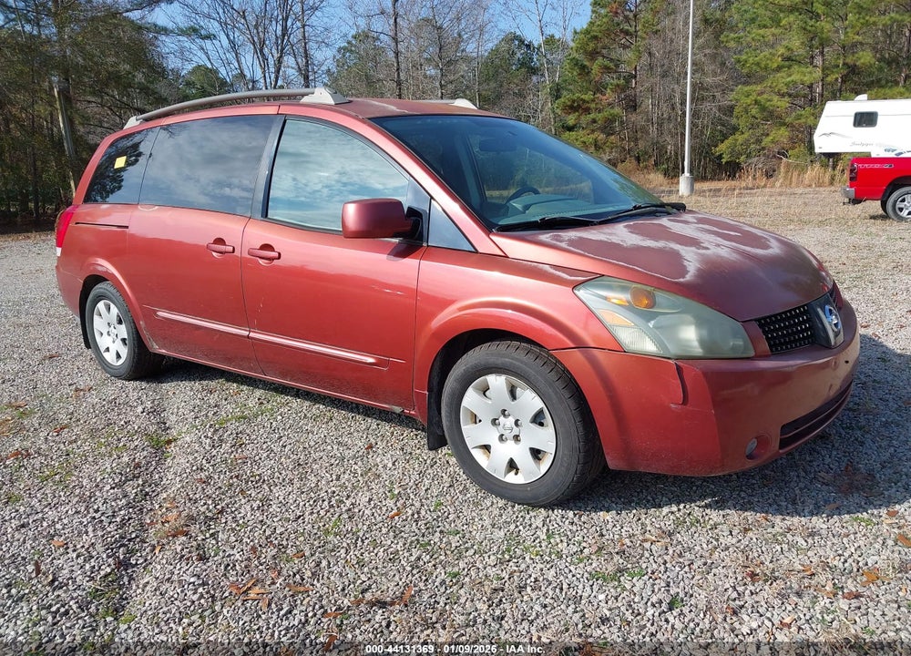 2005 NISSAN QUEST 3.5 VIN: 5N1BV28U45N123514